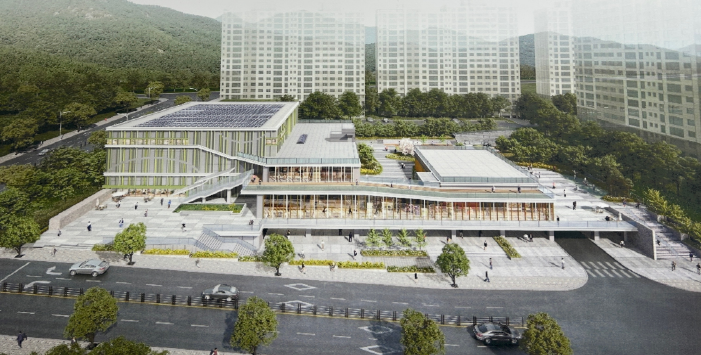 오남체육문화센터 전경사진