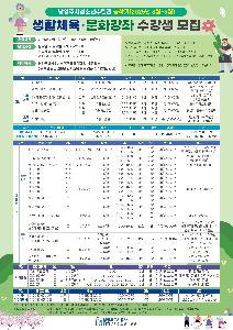 2025년 남양주시청소년수련관_봄학기_안내